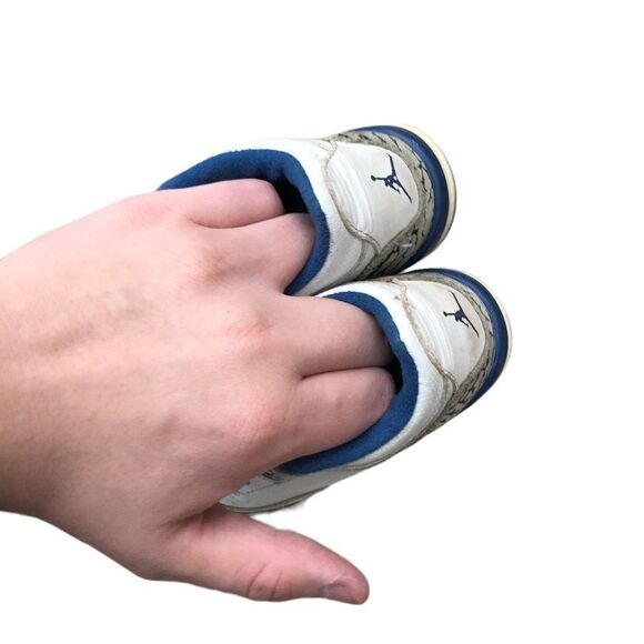 RARE 2010 Air Jordan 3 Retro True Blue Size 8C - Picture 9 of 11